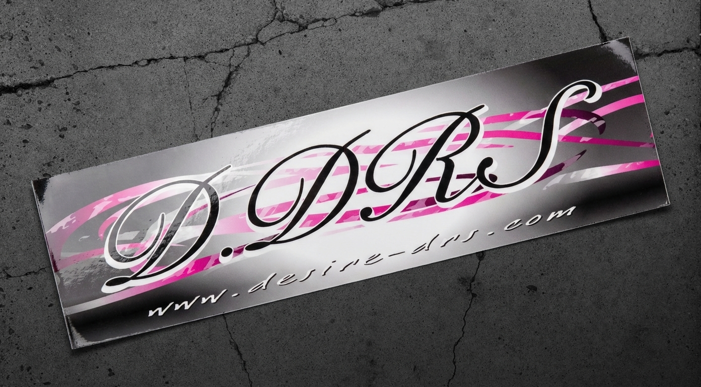 Pink Stream Classic - Box Sticker