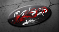 Red Dragon Exhibit - Oval Sticker